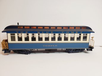 Bachmann New Jersey Central The Blue Comet Temple Big Hauler Passenger Car Train G Scale