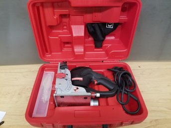 Sears Craftsman Corded Biscuit Joiner In Hard Case - Used 1 Or 2 Times