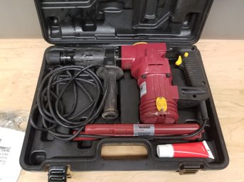 Central Machinery 10amp 120 Volt Electric Demolition Hammer - Model 68148 In Case