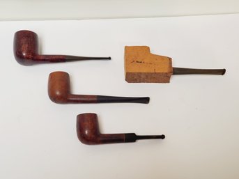 Vintage Tobacco Pipes - Wagner's, Mountbatten, Hand Carved Wood Made In Denmark, Drinkless Kaywoodie