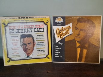 Johnny Cash Vinyl Records Lot #2