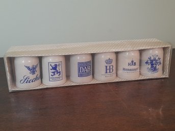 Pottery Shot Glasses Made In West Germany