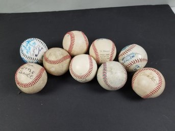 Vintage Little League Used Baseballs