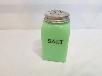 Antique Jadeite Salt Shaker