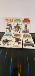 Collection Of Military Weapons Hardcover Books