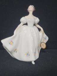 Vintage 1977 Royal Doulton Kate Porcelain Lady Figurine HN2789