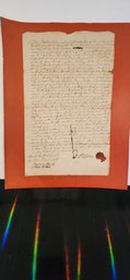 1738 Colonial Indenture