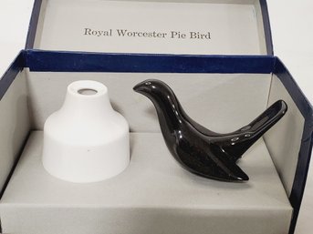 Never Used Royal Worcester Pie Bird-porcelain In Box