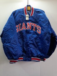 Starters Giants Jacket Size L NEW WITH TAGS  #1