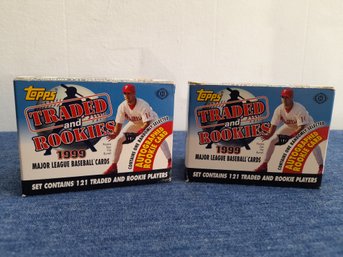 Topps Traded And Rookies 1999 Baseball Cards
