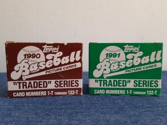 Topps 1990/1991 Baseball Traded Series Cards