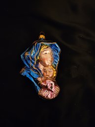 Kurt Adler Madonna And Child Ornament