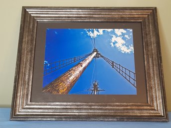 Framed Photograph Print- Looking Up In The Sky