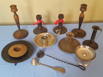 Mixed Candle Holder Lot