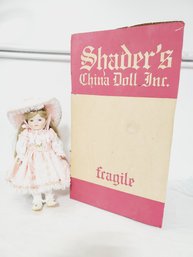 Vintage Shader's China Porcelain Collectible Doll - Belinda - In Original Box