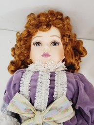 Vintage Kingsgate The Dollcrafter Roberta Remembers Designed By Robin Woods - Emmy Bisque Porcelain Doll