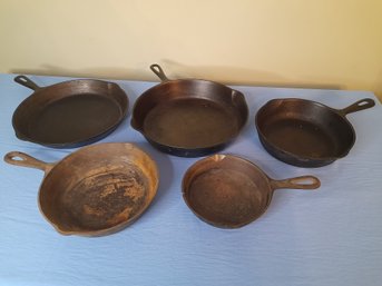 Cast Iron Pans Lot