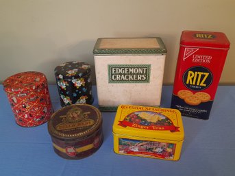 Vintage Tin Box Lot