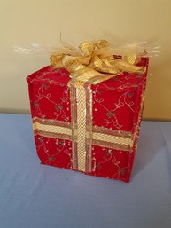 Red Small Fiber Optic Gift Box