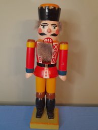 Large Nutcracker In Red Coat #3