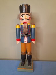 Large Nutcracker In Blue Coat #2