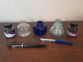 Vintage Ink Bottles