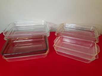 Mixed Pyrex And Fire King Baking Dishes