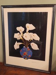 Signed Calla Lillies Art