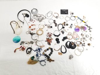 Mixed Lot Of Jewelry For Arts & Crafts  #7