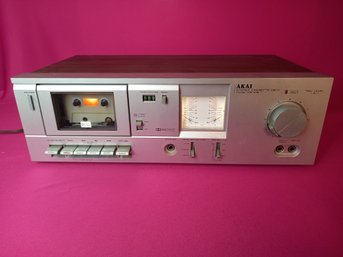 Akai Stereo Cassette Deck Model Cs M3