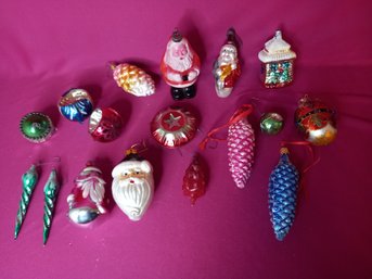 Vintage Christmas Ornaments Lot #3