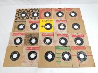 20 Vintage 45RPM Records: Eddy Arnold & Hank Snow  #1