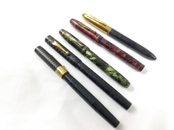 Antique Fountain Pens With Lieutenants Benevolent Pen