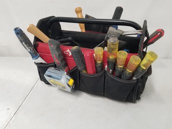 Husky Tool Bag Filled With Tools