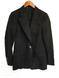 Women's Gucci Slim Fit Pinstrip Blazer Size EU 40 - US 8