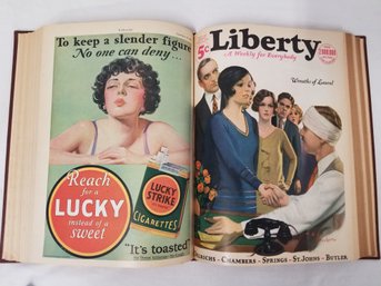 1929 Liberty Magazine Hardcover Book 1941