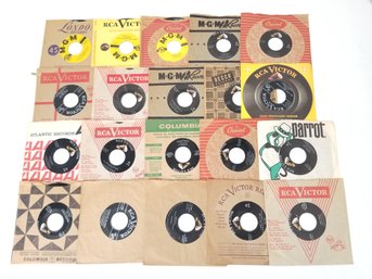 20 Vintage 45RPM Records: Hank Williams & Hank Snow  #2