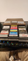 Cassette Tape Holder With Cassettes Included