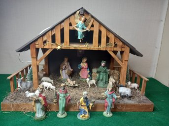 Nativity Scene Silent Night Music Box #2