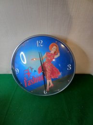 50's Fashion Wall Clock