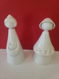 Pair Of Haviland Limoges Figurines