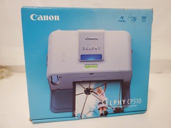 CANON Selphy CP510 Compact Photo Printer - Never Used