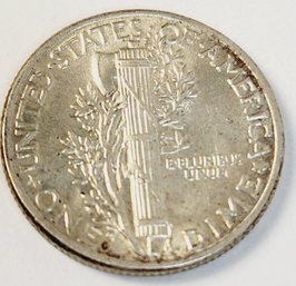 1944 Silver Mercury Dime