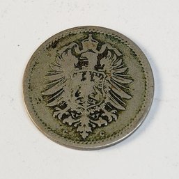 Germany Reich Empire 5 Pfennig 1875 Coin