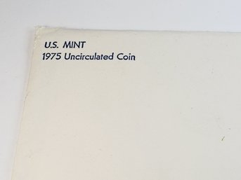 1975 Uncirculated Mint Set In Original Packaging