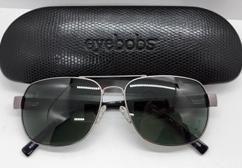 Eyebobs Big Ball Black/green Sunglasses With Branded Case