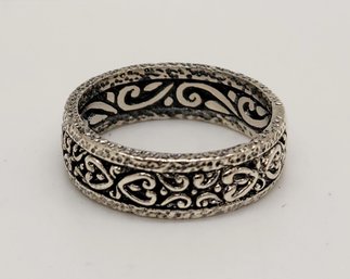 Size 7 Sterling Silver Band Ring