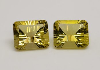 2 Green Gold Quartz