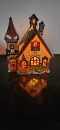 Lighted Christmas Village ( Curiosity House)