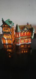 Lighted Christmas Village, Police Station